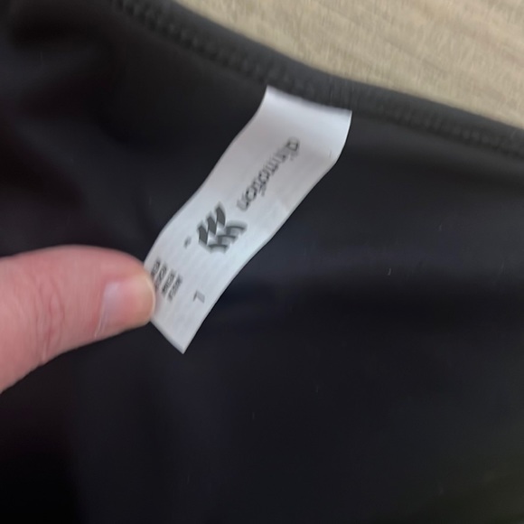 ✨NWT✨ ALL IN MOTION Flex Shirred Cropped Long Sleeved T-shirt - Black - Large - Picture 5 of 6